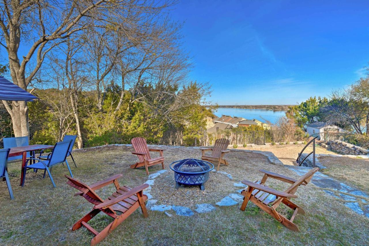 Chic Lakefront Granbury Getaway With Private Dock! Bagian luar foto